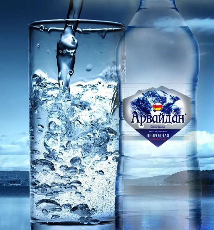талая ледниковая питьевая вода в Владикавказе